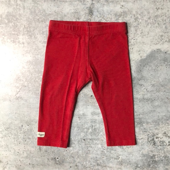 Lil leggs red cotton baby leggings - Picture 1 of 1